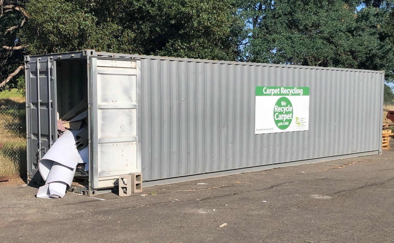 CARE program Carpet Drop off trailer